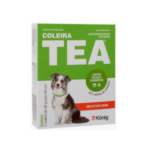 Coleira Antipulgas e Carrapatos para cães TEA – Média 28g