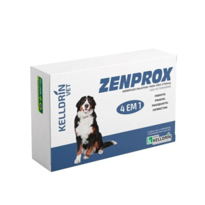 Vermífugo Kelldrin Zenprox 2700mg com 2 comprimidos para Cães de Porte Grande