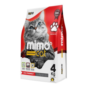 Areia Sanitária Mimo Cat Premium Tradicional para Gato 4kg