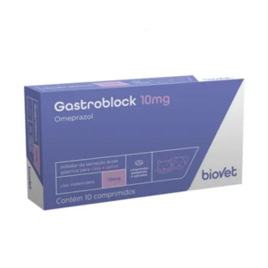 GastroBlock Omeprazol 10mg com 10 Comprimidos