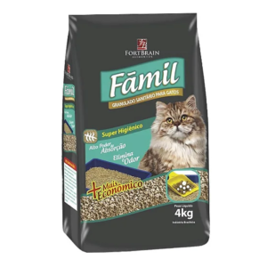 Areia Sanitario Famil 4 Kg