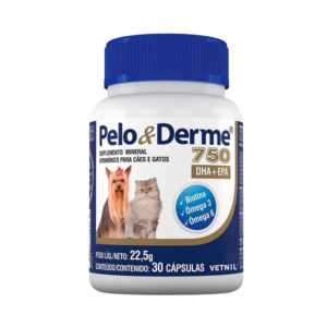 Pelo e Derme 750mg DHA+EPA 30 CAPS