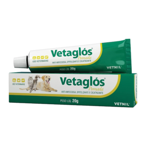 Pomada Cicatrizante Vetnil Vetaglos – 20g