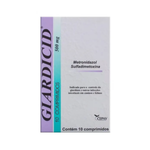 Giardicid Cepav 500mg 05 Comprimidos