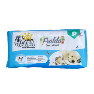 Fralda para Cachorro P Descartável Savana Unidade