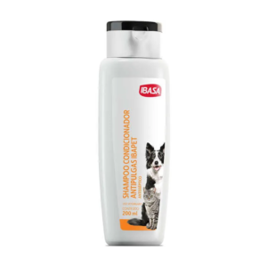 Shampoo e condicionador ibasa antipulgas 200ml