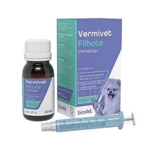 Vermivet Filhotes Oral 20mL – Biovet