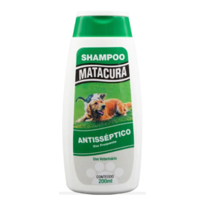 Shampoo Antisseptico Para Caes e Gatos 200 ml