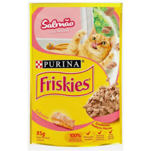 Friskies Salmão Ao Molho 85g