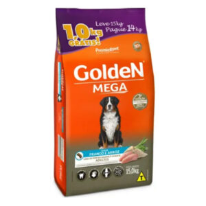 Golden Mega Adultos Frango e Arroz 15Kg