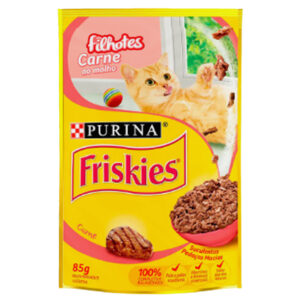 Sachê Friskies Gatos Filhotes Carne Ao Molho 85g