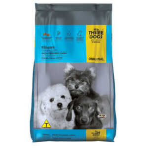 Three Dogs Original Filhotes Pequenos e Minis 15kg