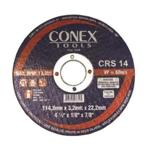 Disco Corte Refratário 4.1/2″ Conex