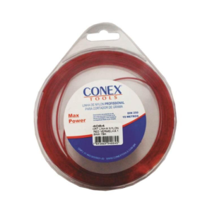 Linha Nylon Vermelho Redonda 2mm – Conex