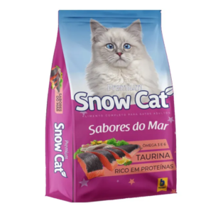 Ração Snow Cat Sabores Do Mar 25kg