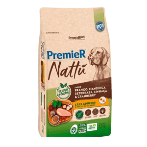 Premier Nattu Adulto Mandioca 12kg