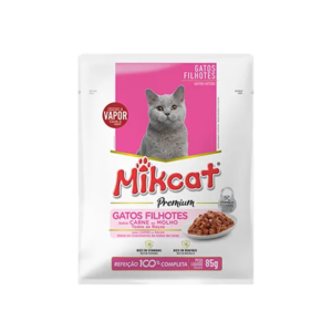 MikCat Sache Filhote Carne 85g