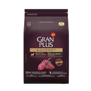 Amostra Ração Gran Plus Gourmet Cães Adultos Médio E Grande Ovelha 70g