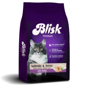 Blisk Mix sabor Salmão e Arroz para Gatos Adultos 25kg