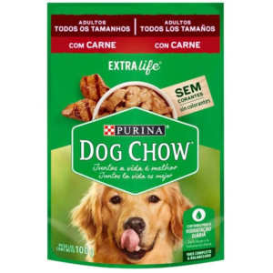 Sachê Dog Chow Carne 100g Adulto