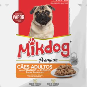 Sachê MikDog sabor Frango para Cães de Raças Pequenas 100g