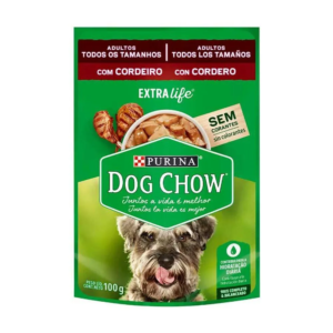 Dog Chow Sachê Adult Cordeiro 100g